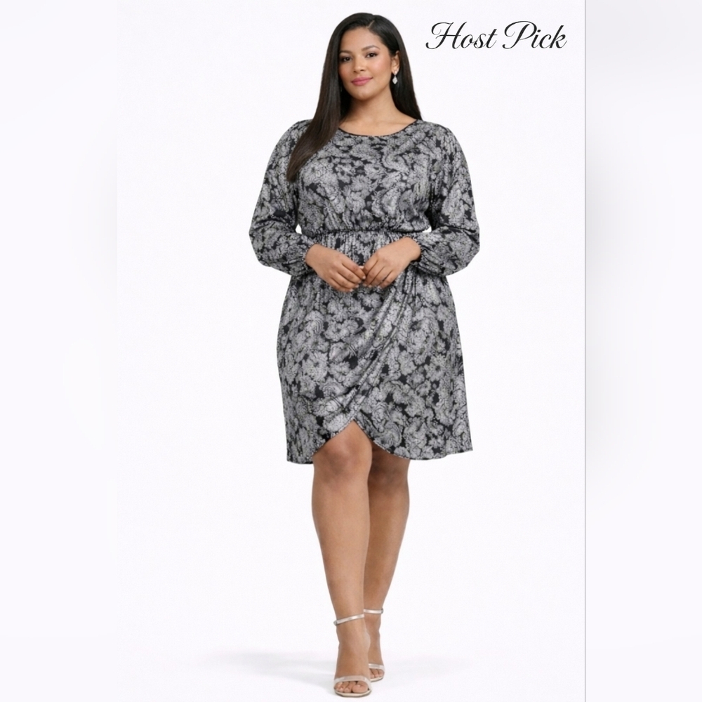 Michael Kors Holiday Metallic Paisley Dress – XL – Retail $165